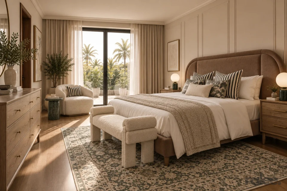 Vintage Midcentury Bedroom