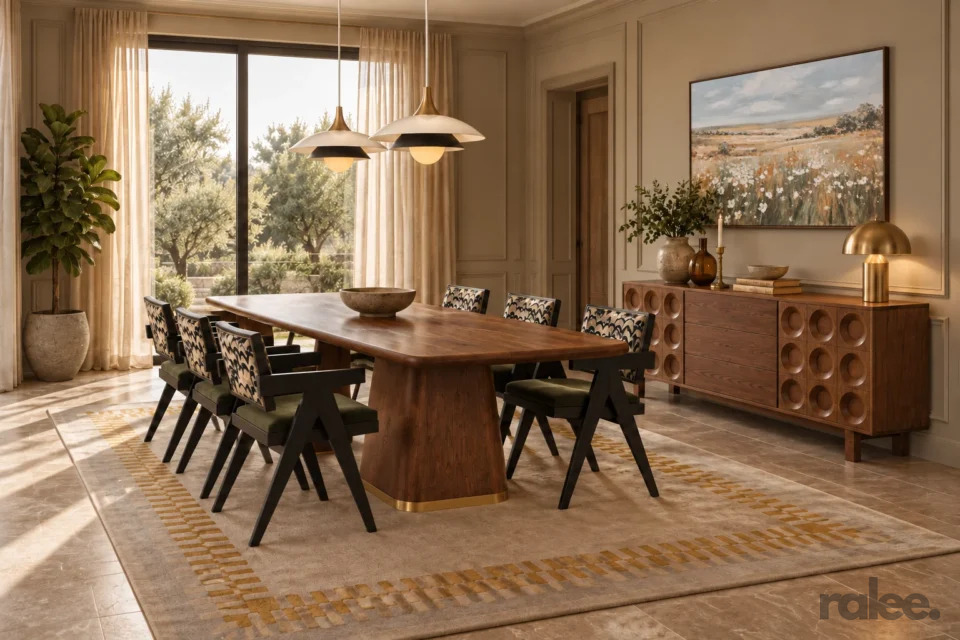Vintage Midcentury Dining Room