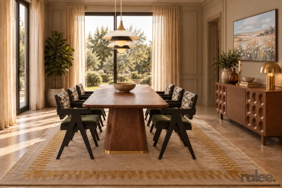 Vintage Midcentury Dining Room